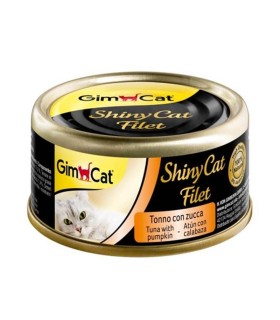 کنسرو گربه بالغ شاینی جیم کت با طعم ماهی تن و کدو حلوایی