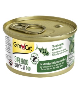 کنسرو گربه جیم کت با طعم ماهی تن و کدو سبز