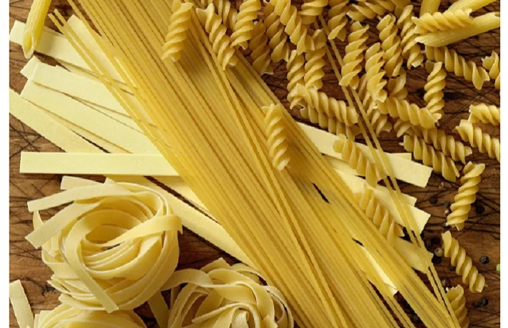 انواع ماکارونی و پاستا به صورت خام