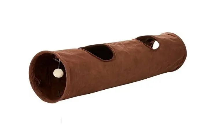 تونل بازی قهوه ای رنگ