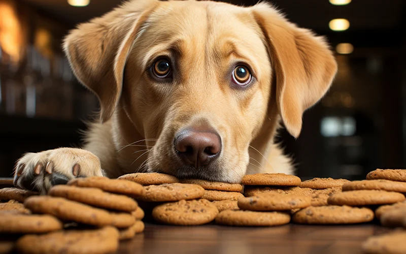 چند دستور برای تهیه بیسکویت تشویقی سگ