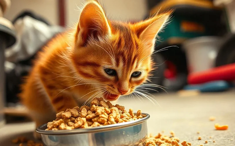 بهترین غذا برای بچه گربه