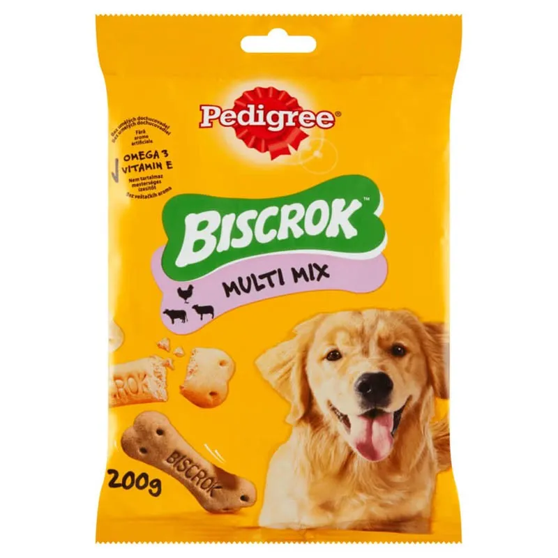 Pedigree Biscrok Dog Biscuit Beef, Chicken, Lamb