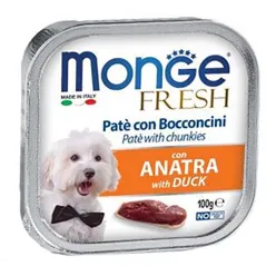 Monge Vom Adult Wet Dog Food With Duck Flavor