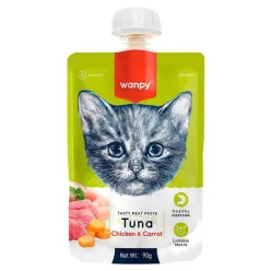 Wanpy Cat Pudding With Tuna &amp; Chicken &amp; Carrot Flavor