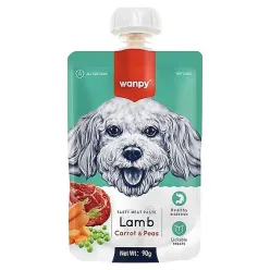 Wanpy Dog Pudding With Lamb &amp; Peas &amp; Carrot Flavor