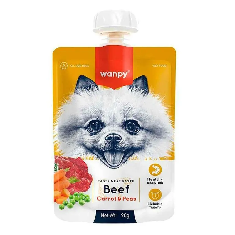 Wanpy Dog Pudding With Beef &amp; Peas &amp; Carrot Flavor