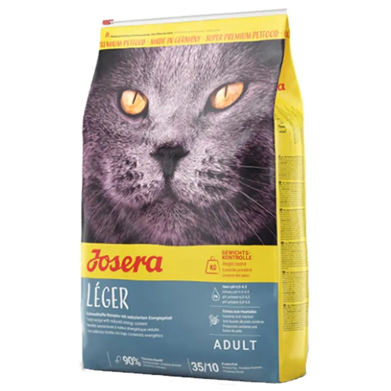 JOSERA Léger Low-Fat Cat Food For Overweight Cats With Chicken