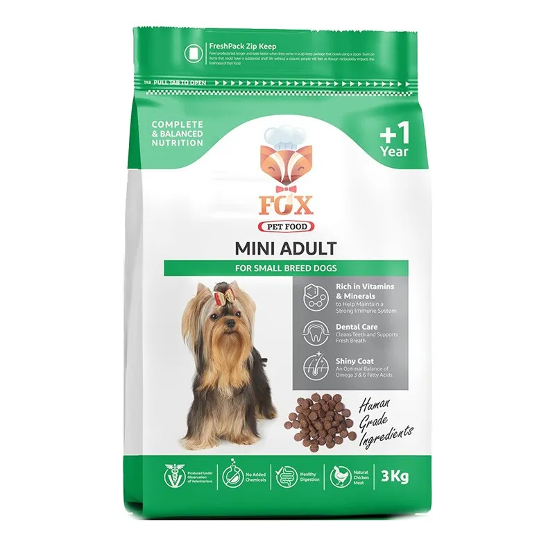 Fox Small Breed Adult Dog Dry Food With Chicken