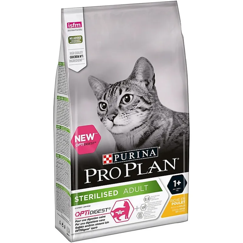 Proplan Sterilised Delicate Digestion Chicken Dry Cat Food 