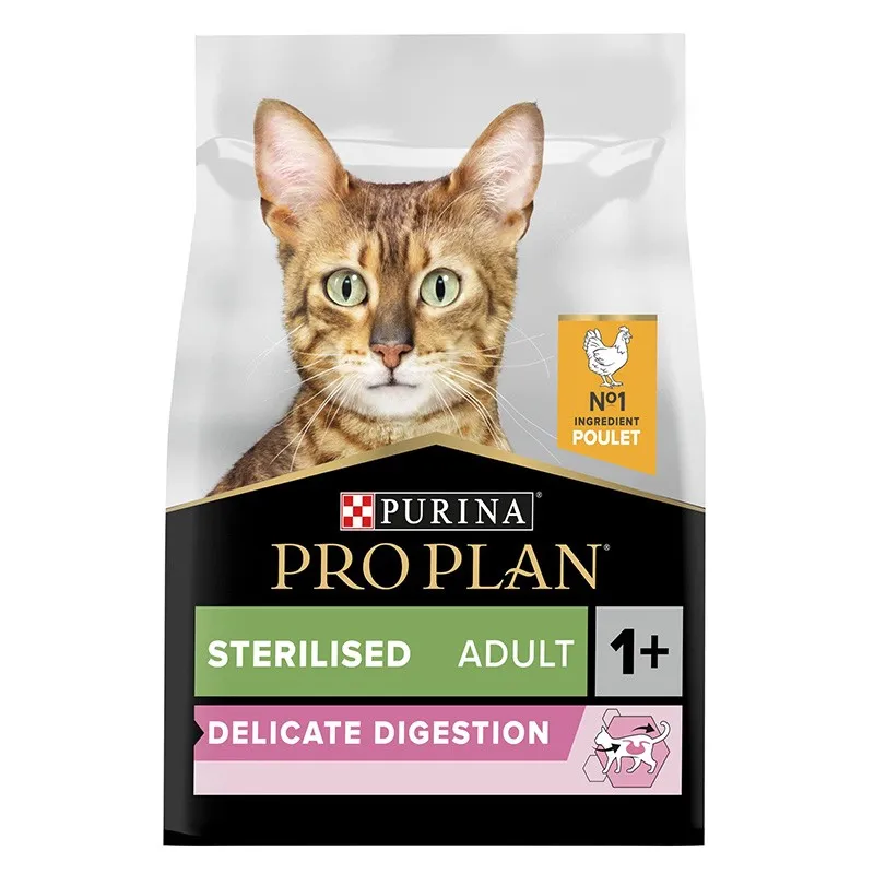 Proplan Sterilised Delicate Digestion Chicken Dry Cat Food 