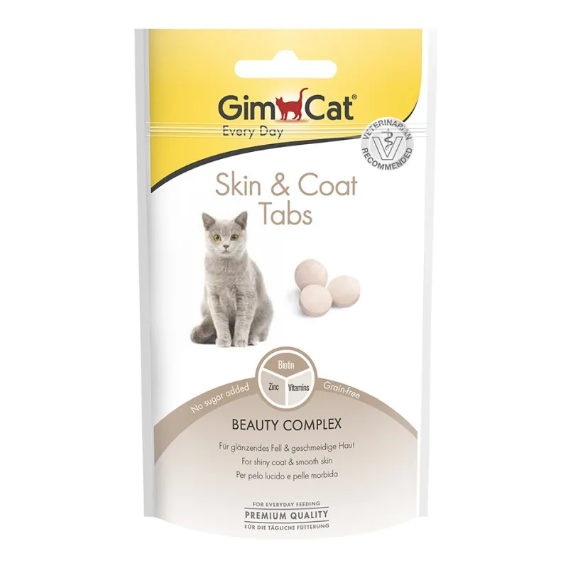 GimCat Beauty Comlex Cat Tab For Skin And Coat With Vitamins &amp; Biotin &amp; Zinc