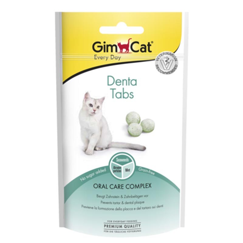 GimCat Dental Cat Tab For Oral Care With Mint 