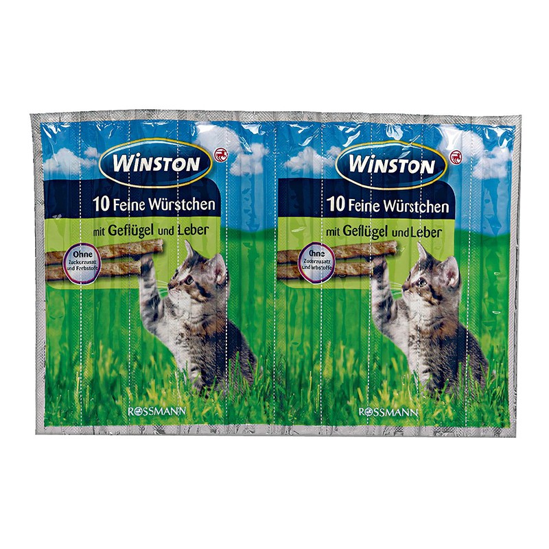 Winston Treat Adult Sticky Cat Food With Poultry &amp; Liver