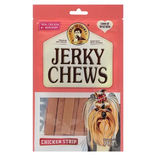 Jerky Chews Sticky Treat For Dogs With Chicken Flavor