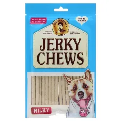 Jerky Chews Sticky Treat For Dogs With Milk Flavor