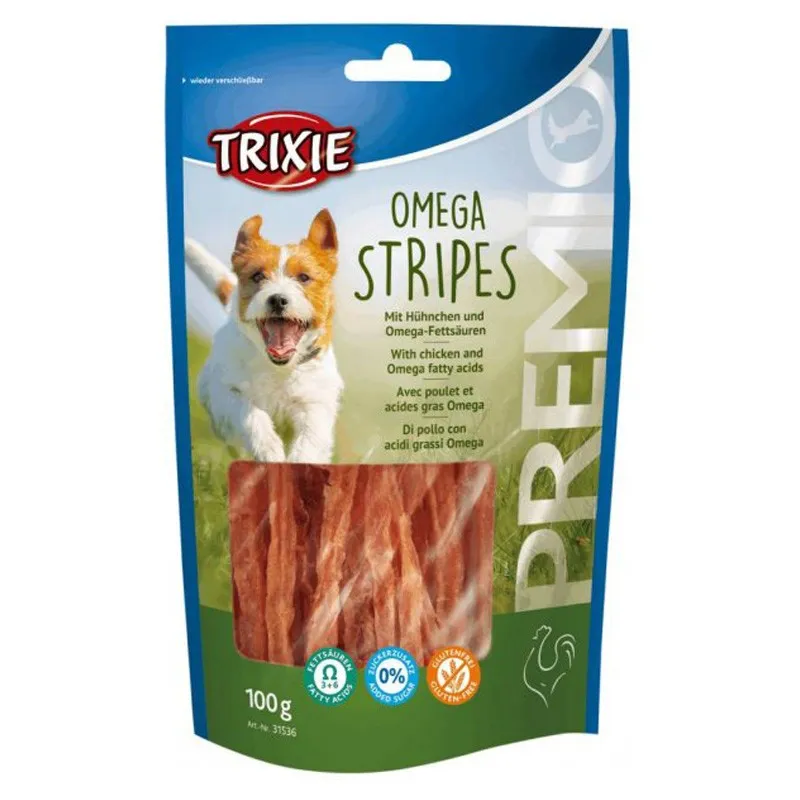 Trixie Premio Omega Chicken Stripes
