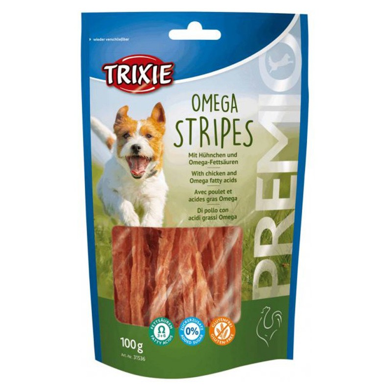 Trixie Premio Omega Chicken Stripes