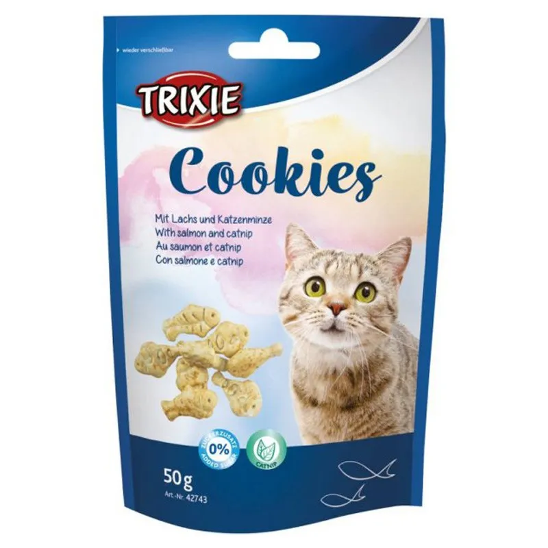 Trixie Treat For Cats Cookies With Salmon &amp; Catnip