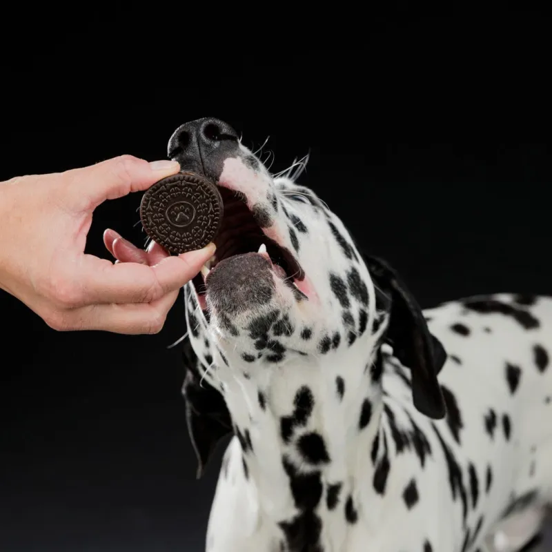 Trixie Black &amp; White Cookies Dog Treat With Chicken