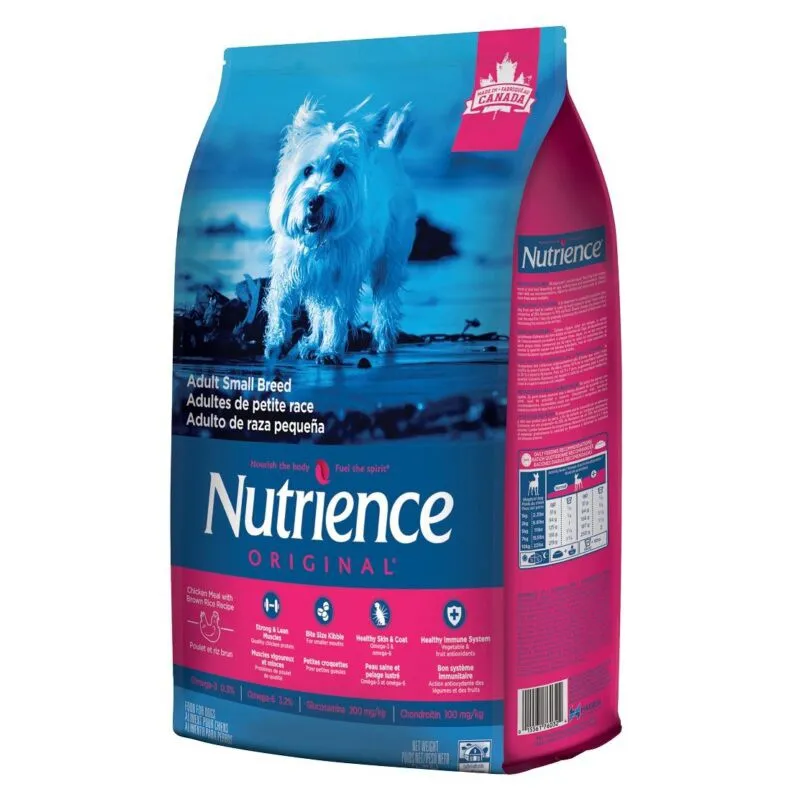 Nutrience Original Healthy Adult Small Breed With Chicken &amp; Brown Rice