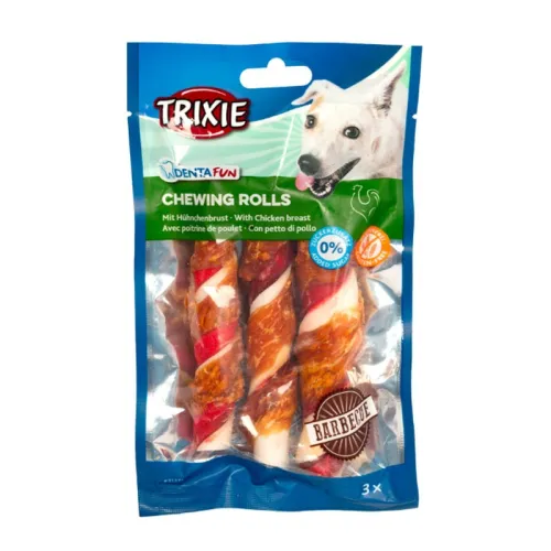 Trixie Chewing Fun BBQ Chicken Rolls