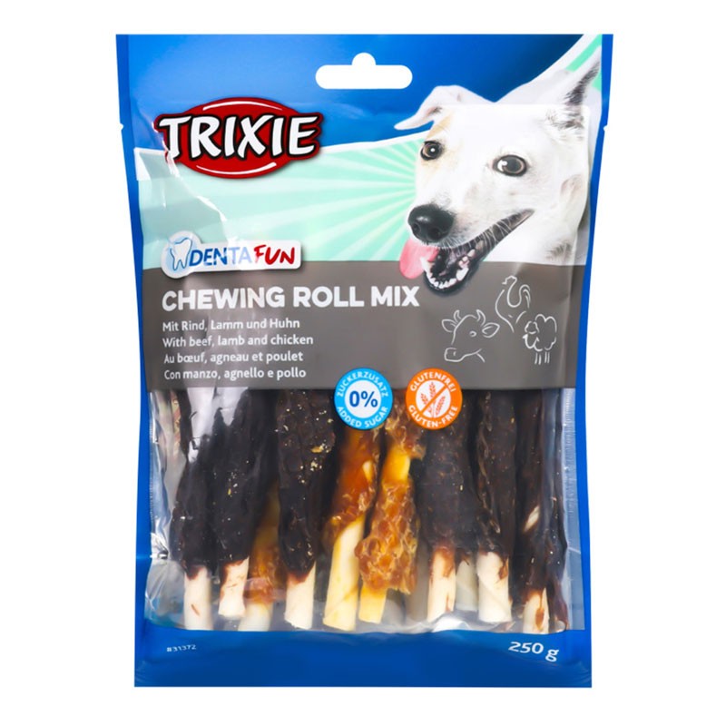 STICK FOR CLEANING DOGS' TEETH MIX DENTA FUN TRIXIE