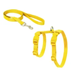 NinaPet Cat Shoulder Harness,Whit Lead 
