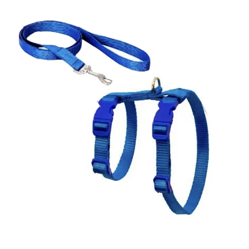 NinaPet Cat Shoulder Harness,Whit Lead 
