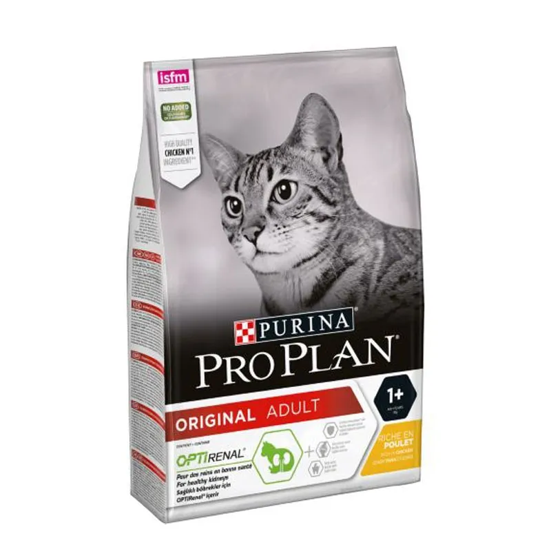 Pro Plan Optirenal Healthy Kidneys Dry Cat Adult Food Chicken