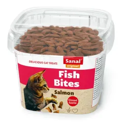 Crunchy Cat Treat with Salmon Flavor Sanal