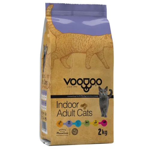 Voodoo Pet indoor adult cat food