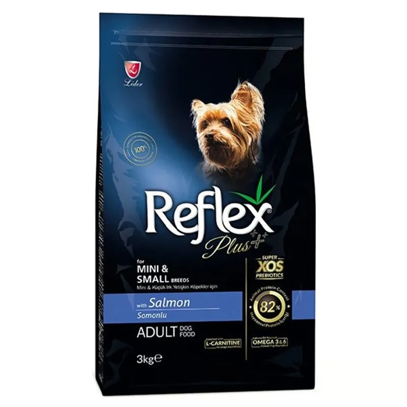 Reflex Plus Mini Small Breed Adult Dog Food Salmon