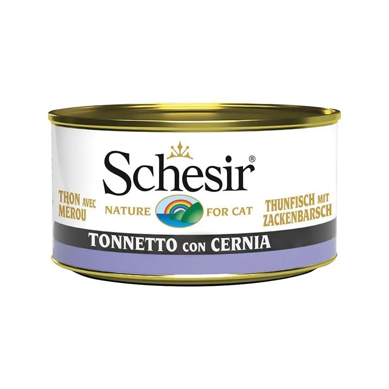 Schesir Wet Cat Food With Tuna &amp; Grouper