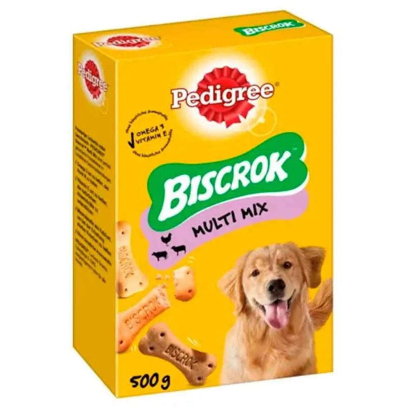 Pedigree Biscrok Dog Biscuit Beef, Chicken, Lamb