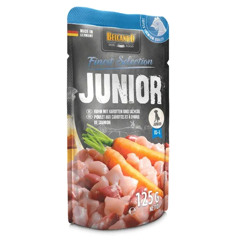 Belcando Pouch with Chicken &amp; Carrot for Junior Dogs