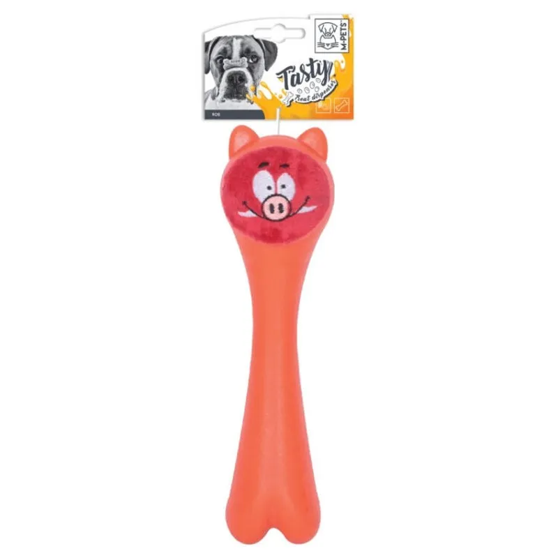 M-PETS ROB Dog Toy with Treat Dispenser - Orange