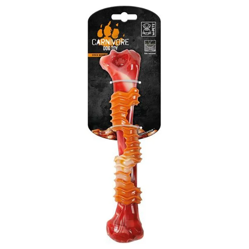 M-Pets Large Sized Carnivore Dog Toy Stick Bone With Bacon