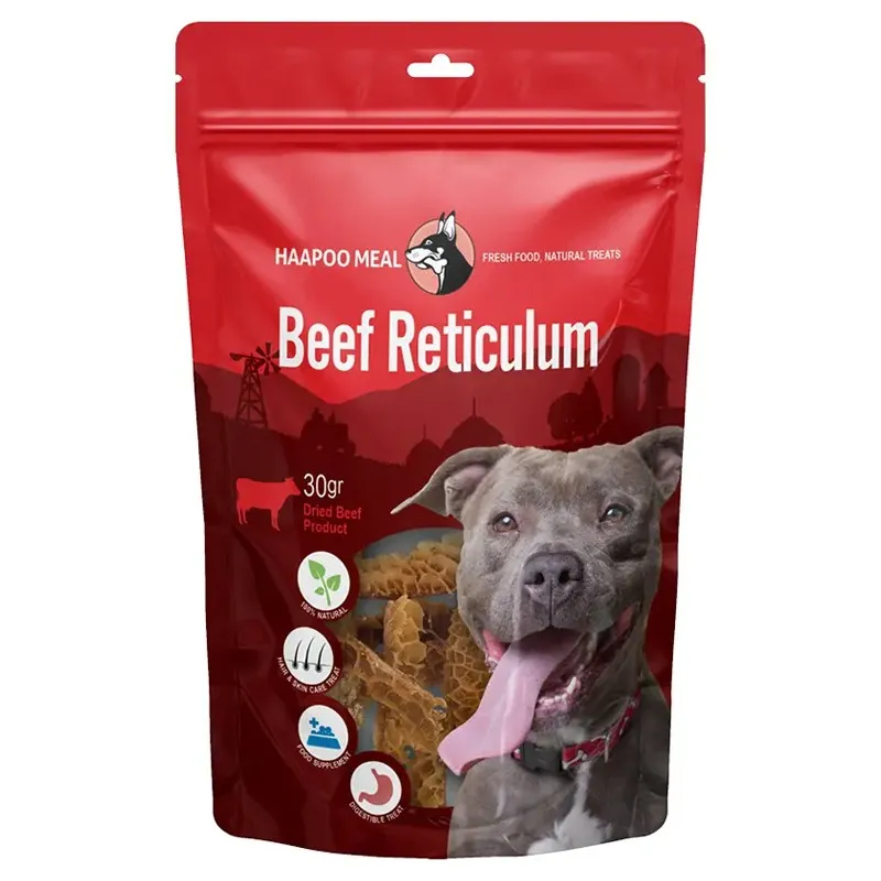 Hapoo Meal Natural Dog Treat With Beef Reticulum