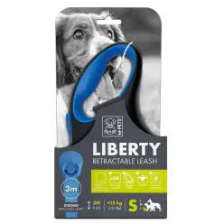 M-pets Liberty Dog Retractable Leash Blue &amp; Green ( S )