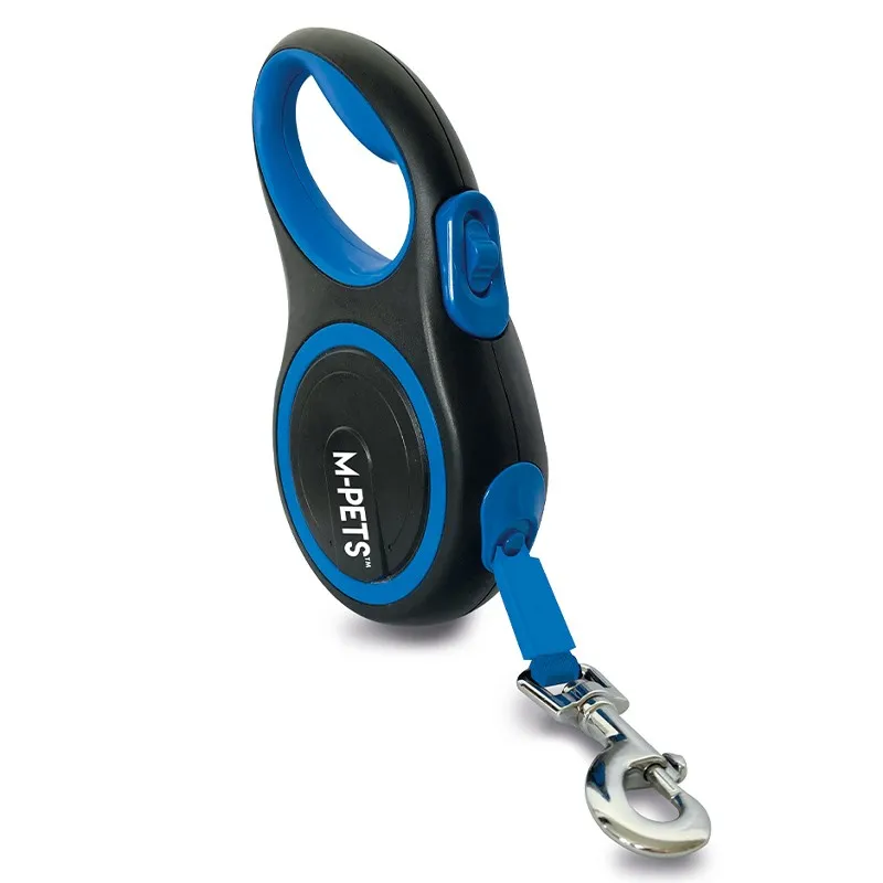 M-pets Liberty Dog Retractable Leash Blue &amp; Green ( S )