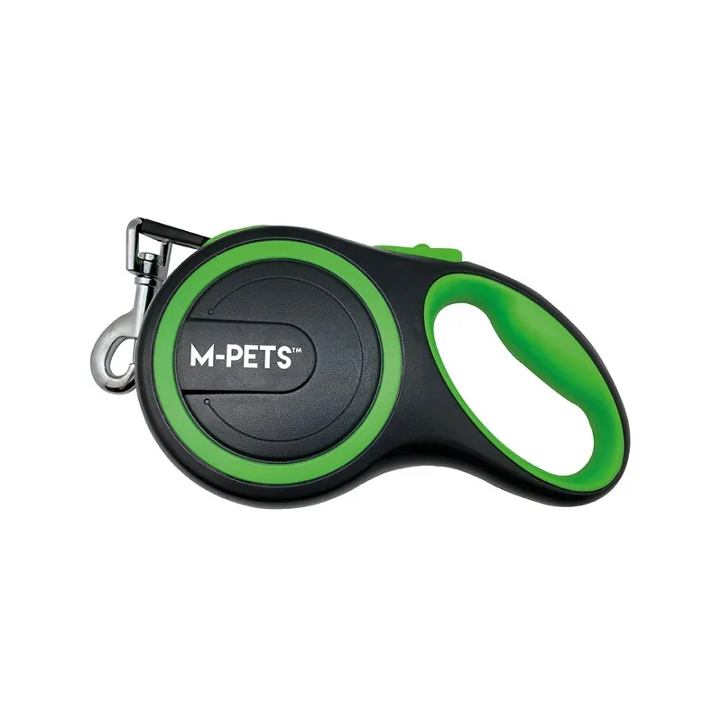 M-pets Liberty Dog Retractable Leash Green ( M )