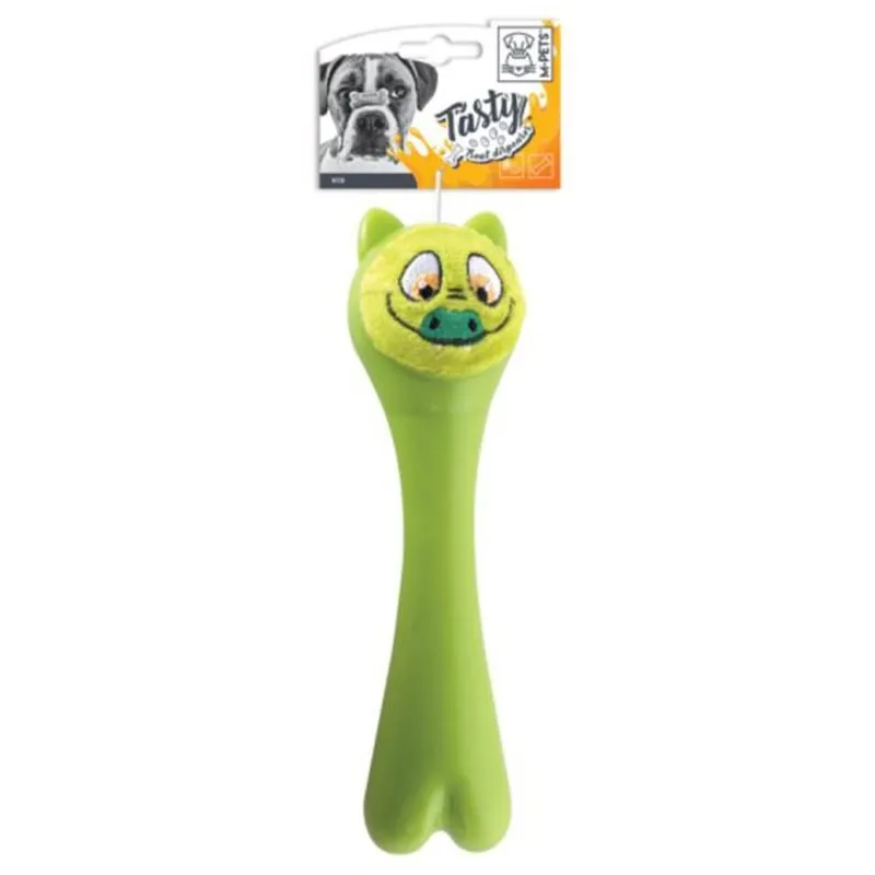 M-PETS ROB Dog Toy with Treat Dispenser - Green