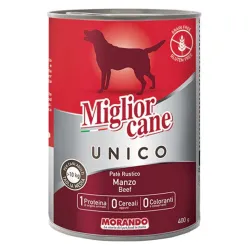 Miglior Cane Unico Adult Medium Pate Rustic Beef