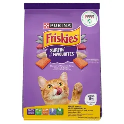 Friskies Cat Food, Pellet Type Sea Fish Mixed Flavor