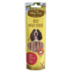 Dog Fest Meat Sticks With Beef, For Adult Dogs