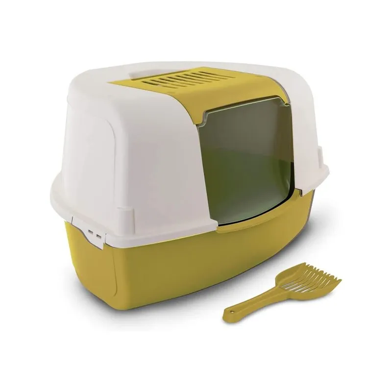 Mp Bergamo Toilet Ariel Corner Litter Tray and Scoop