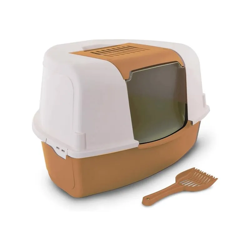 Mp Bergamo Toilet Ariel Corner Litter Tray and Scoop