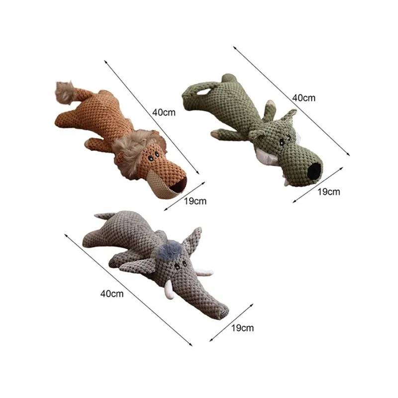 Dog Toys Soft Rubber Animal-shaped Toy