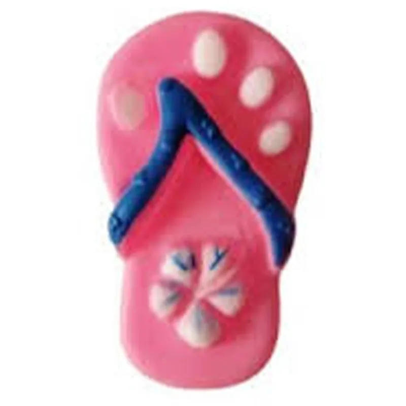 Squeaky &amp; Chew Dog Toy for Dogs Cute Sandal Style